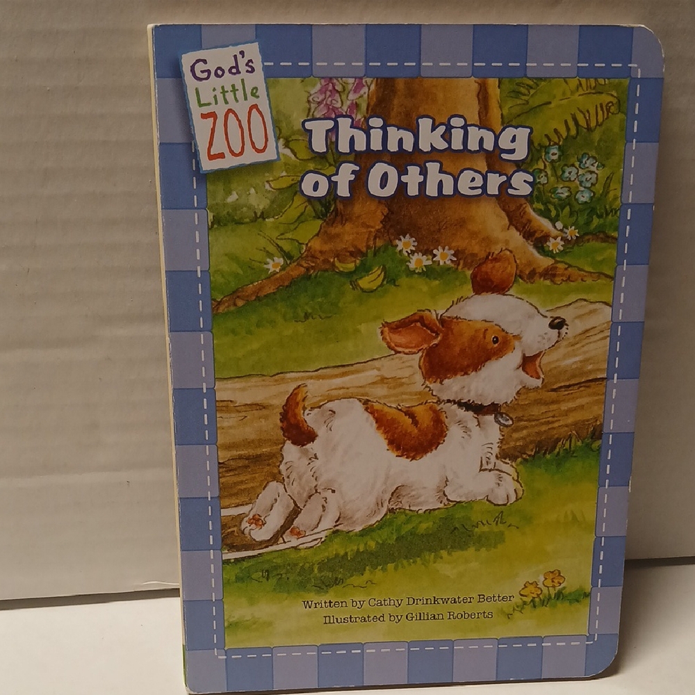 Gods Little Zoo Thinking of Others Children Board Book GUC